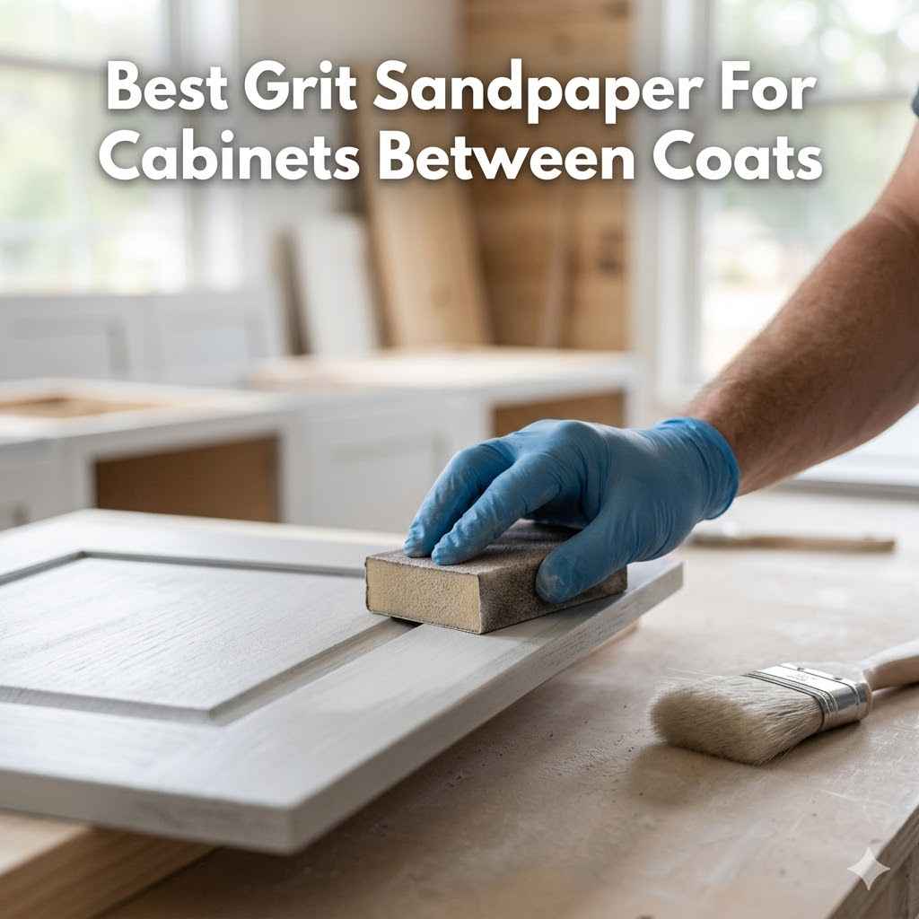 Best Grit Sandpaper For Cabinets Between Coats