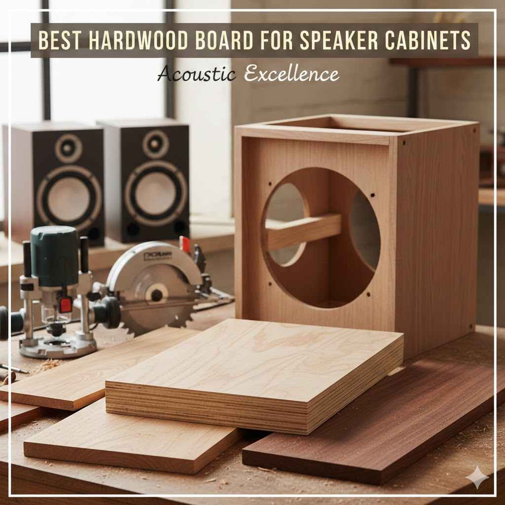 Best Hardwood Board for Speaker Cabinets
