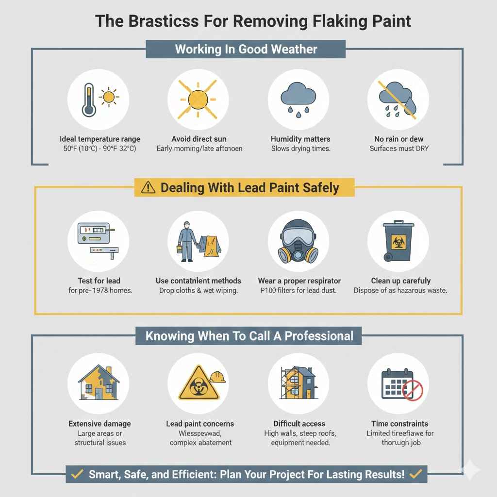 Best Practices For Removing Flaking Paint