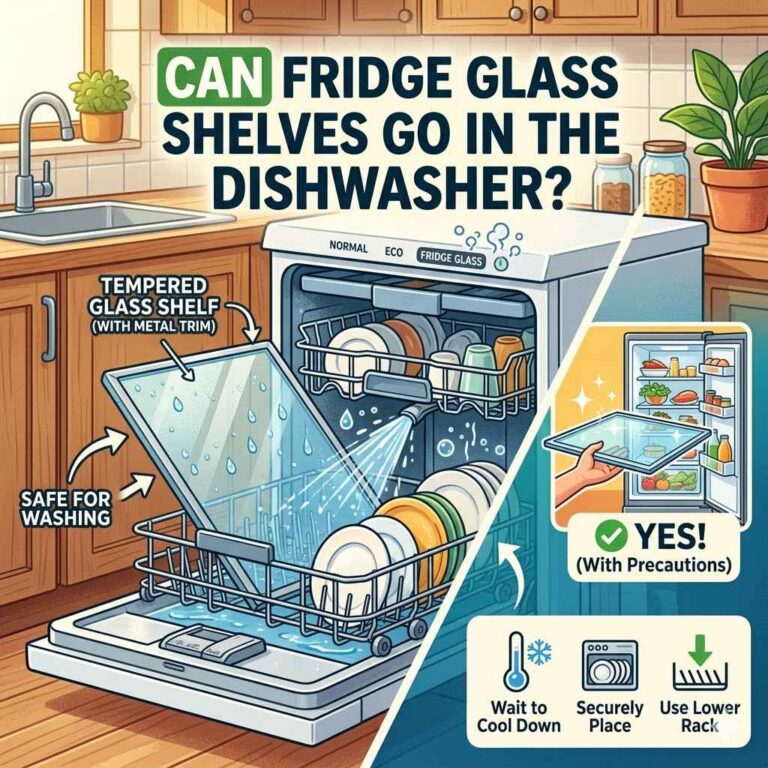 Can Fridge Glass Shelves Go in the Dishwasher