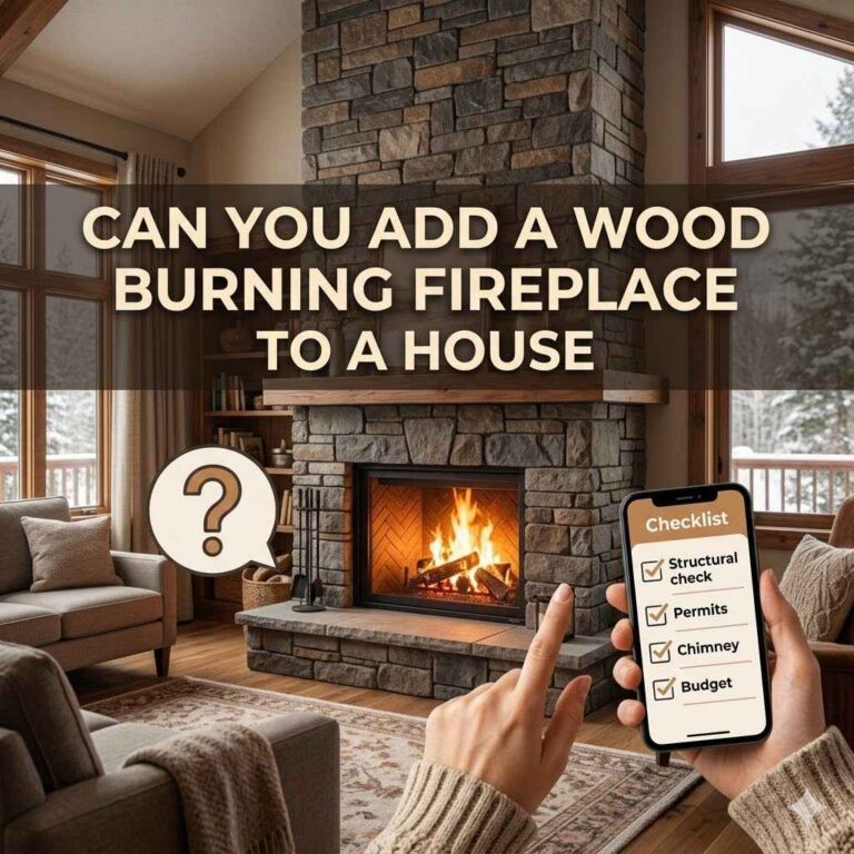Can You Add a Wood Burning Fireplace to a House
