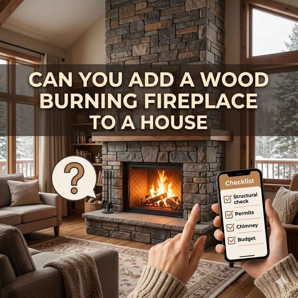 Can You Add a Wood Burning Fireplace to a House