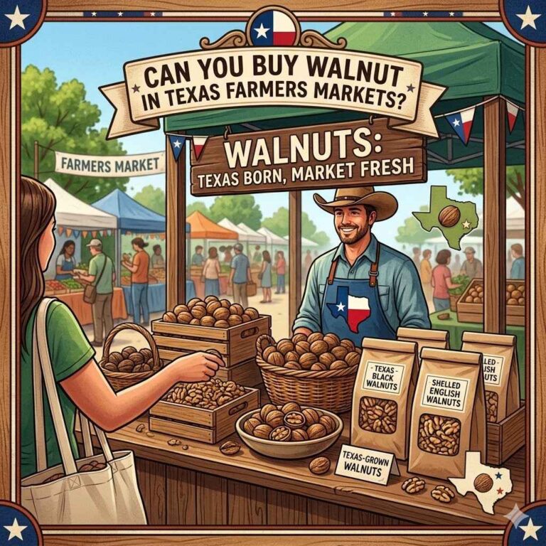 Can You Buy Walnut at Texas Farmers Markets