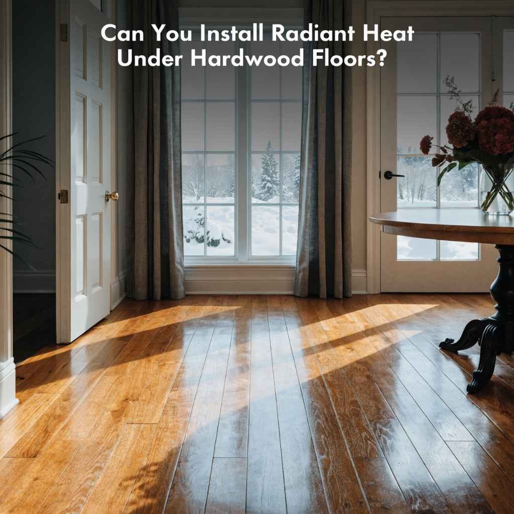 Can You Install Radiant Heat Under Hardwood Floors