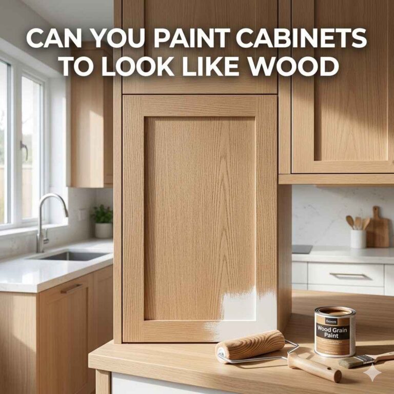 Can You Paint Cabinets To Look Like Wood