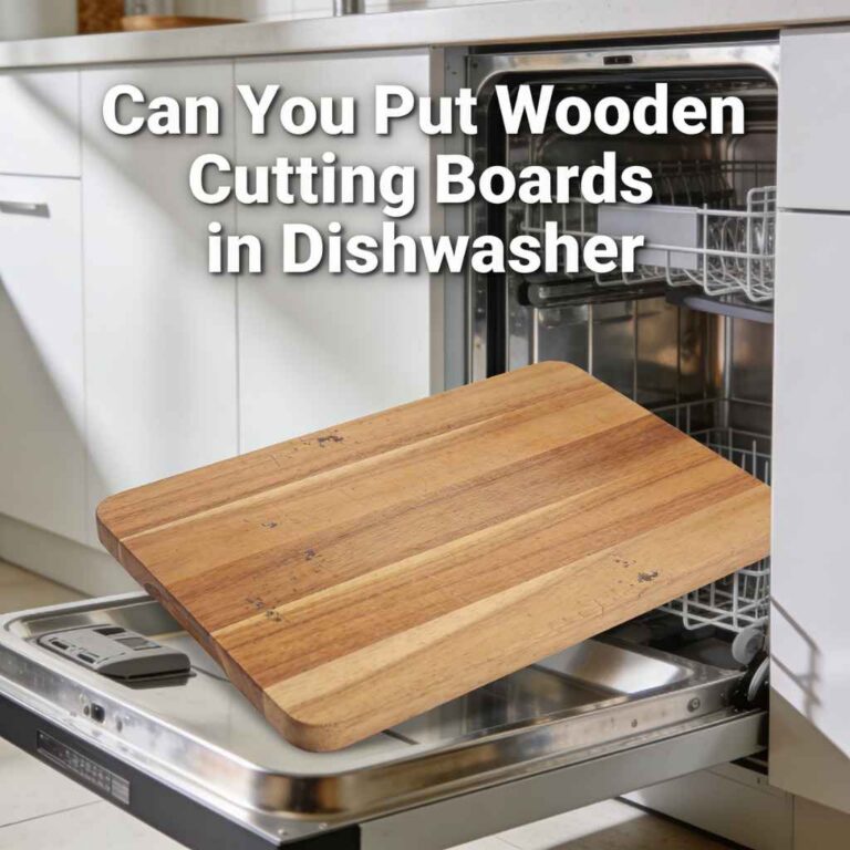 Can You Put Wooden Cutting Boards in Dishwasher