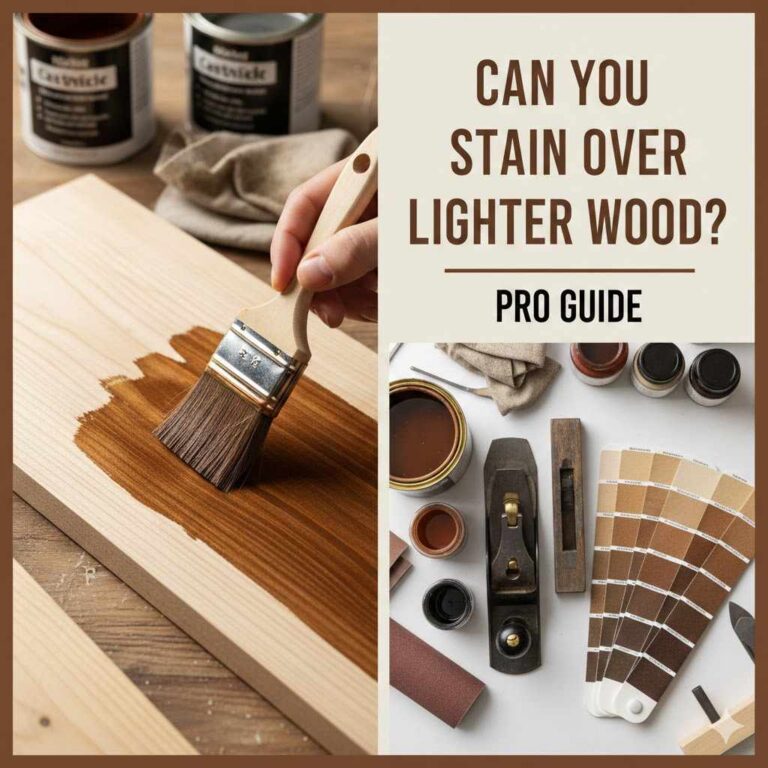 Can You Stain Over Lighter Wood Pro Guide