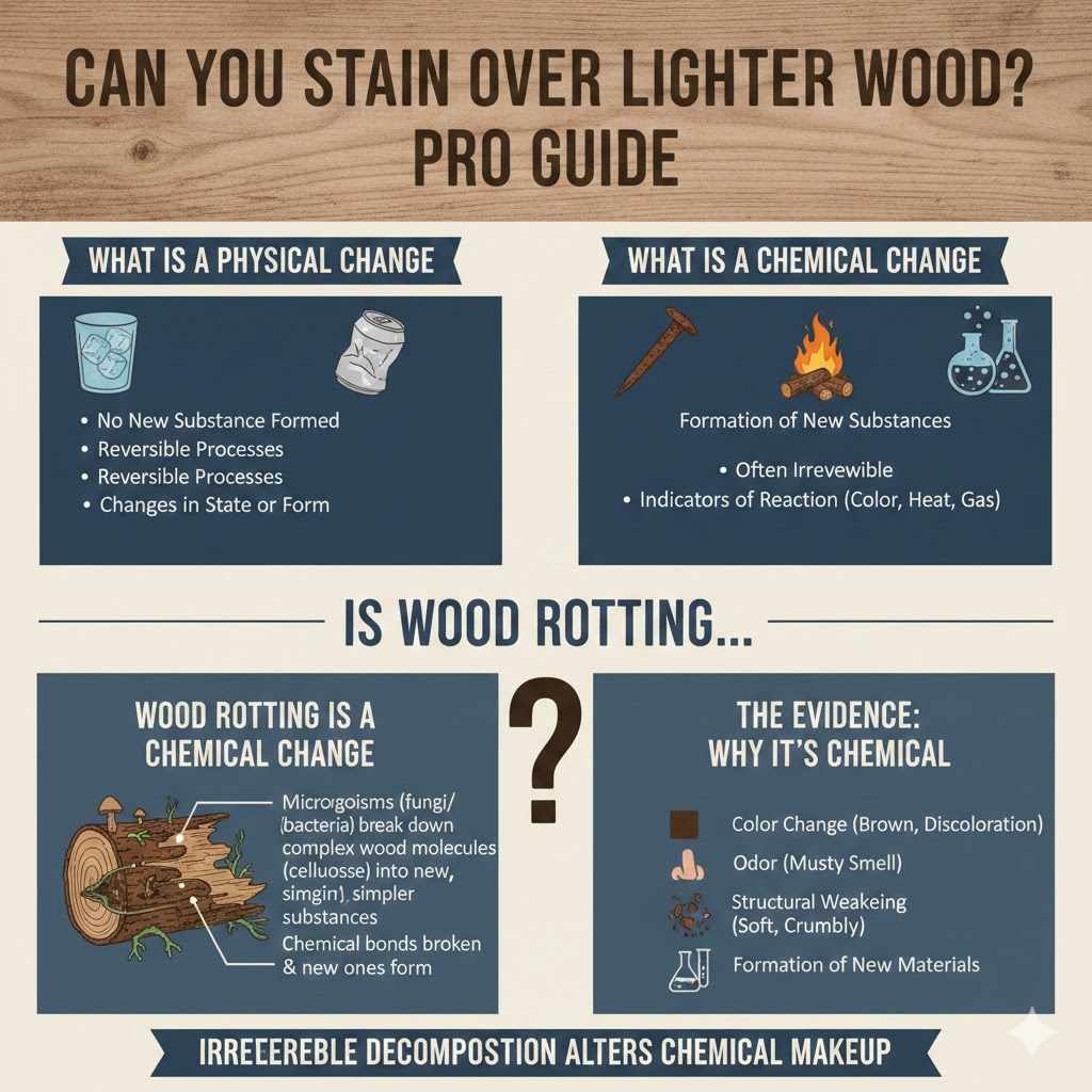 Can You Stain Over Lighter Wood Pro Guide