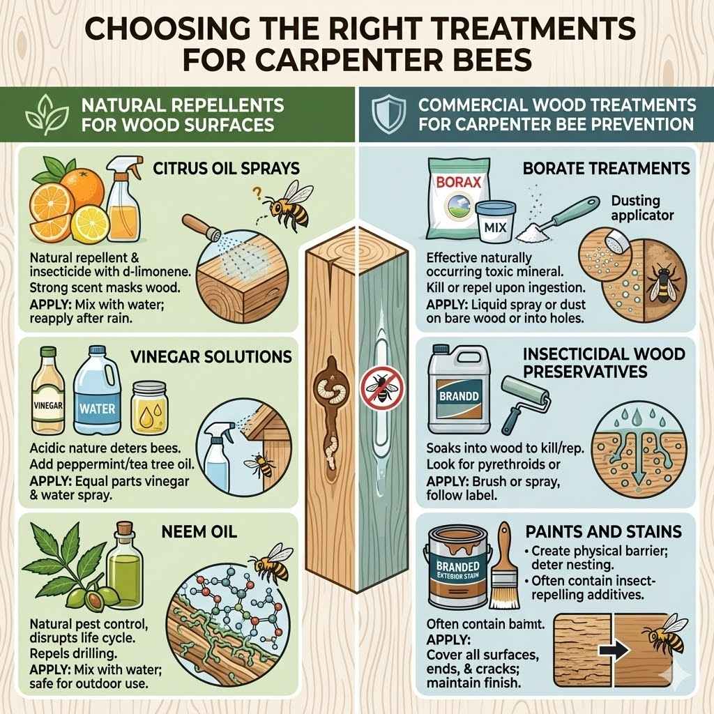 Choosing The Right Treatments For Carpenter Bees