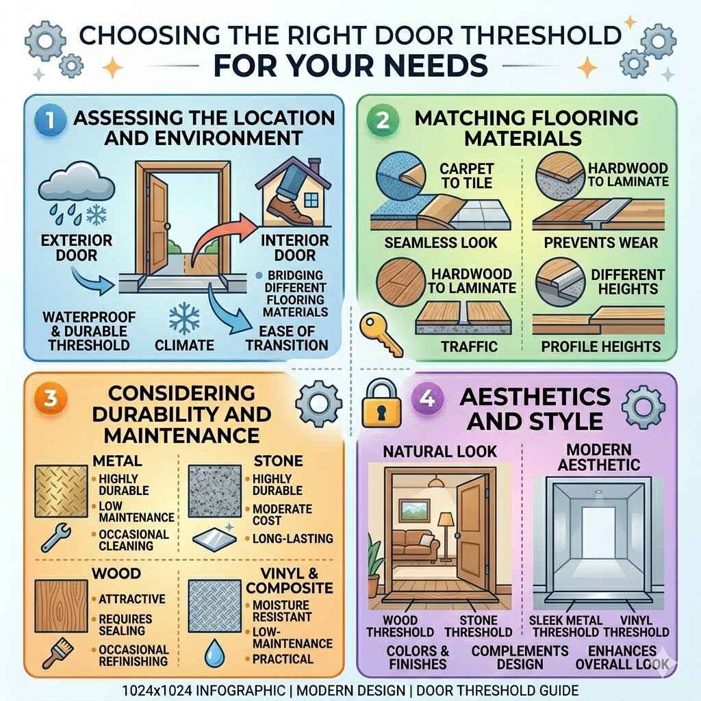Choosing the Right Door Threshold for Your Needs