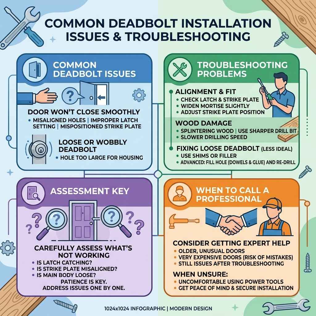 Common Deadbolt Installation Issues