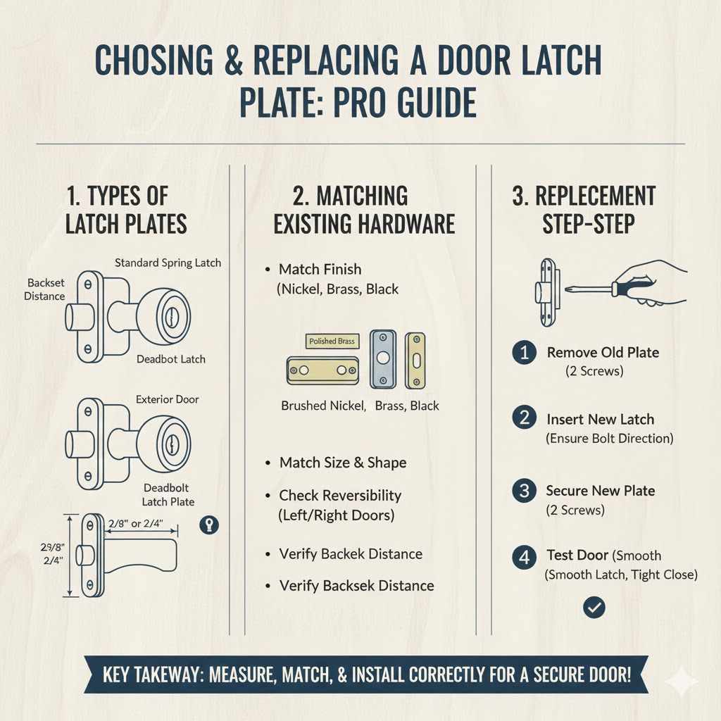 Choosing the Right Latch Plate