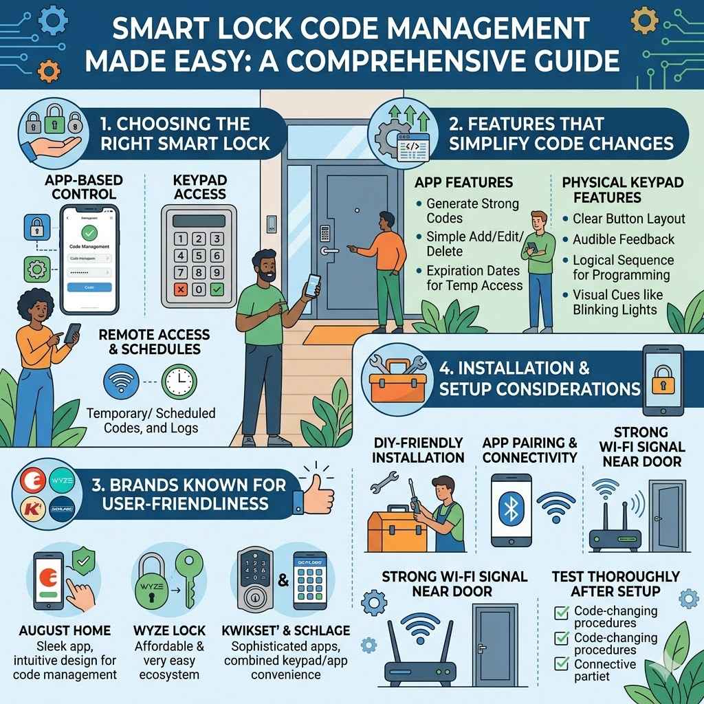 Choosing the Right Smart Lock for Easy Code Management