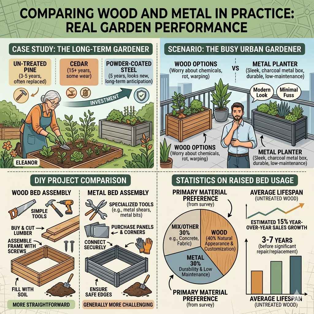 Comparing Wood and Metal in Practice