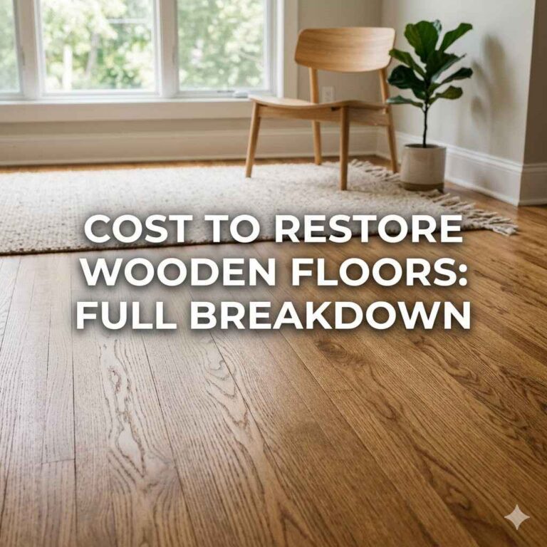 Cost to Restore Wooden Floors