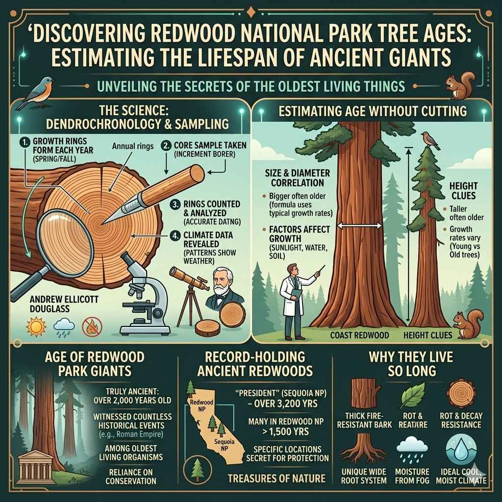 Discovering Redwood National Park Tree Ages