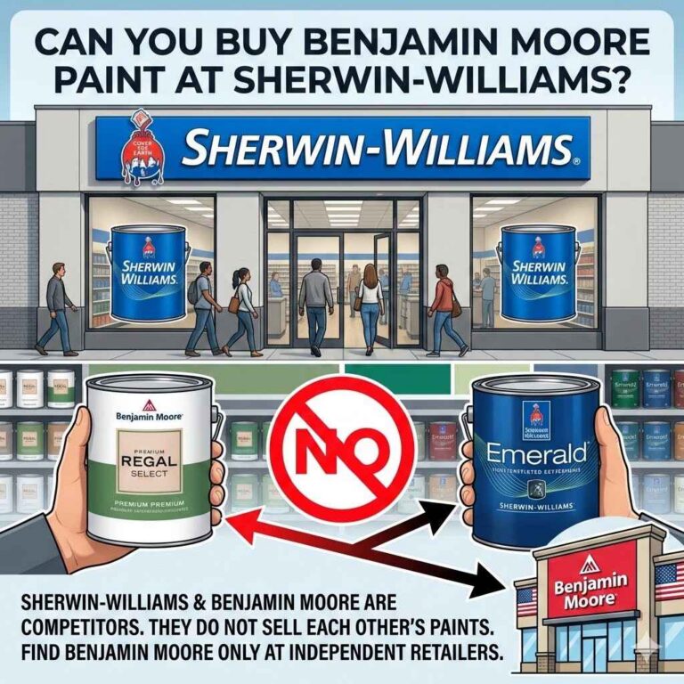 Does Sherwin-Williams Sell Benjamin Moore Paint