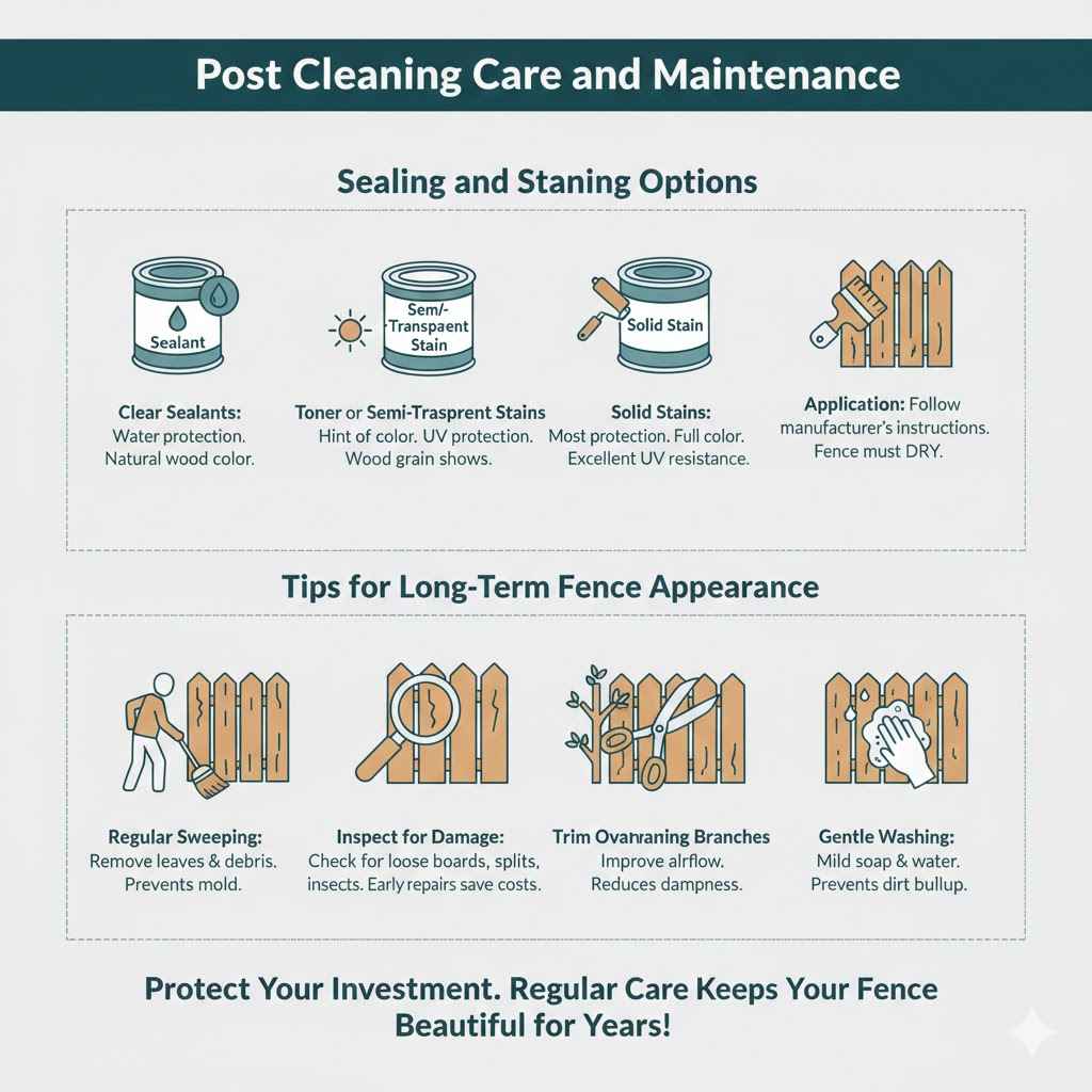 Post-Cleaning Care and Maintenance