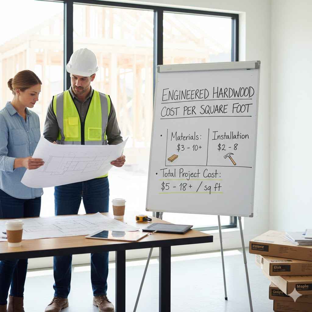 Engineered Hardwood Cost Per Square Foot