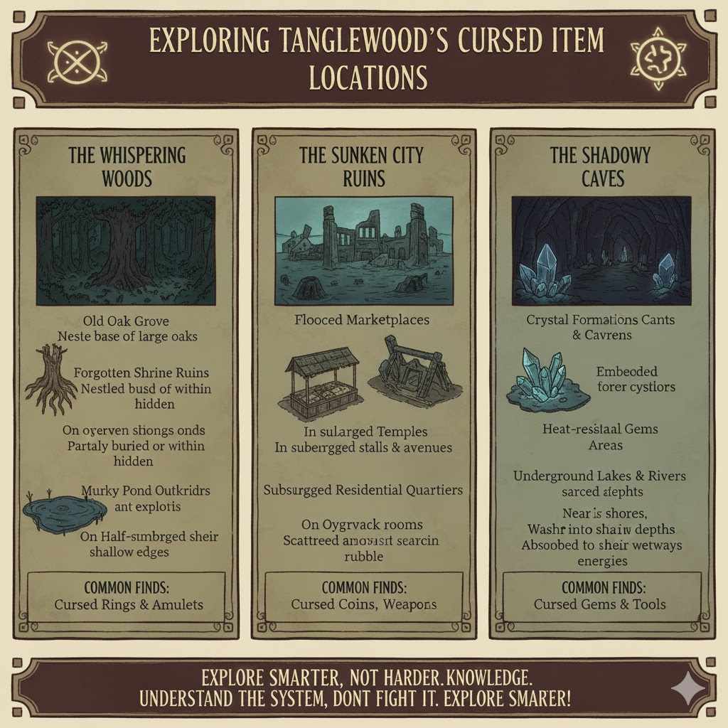 Exploring Tanglewood's Cursed Item Locations