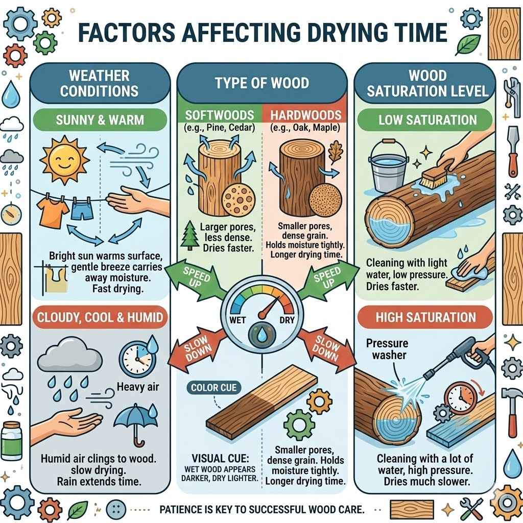Factors Affecting Drying Time