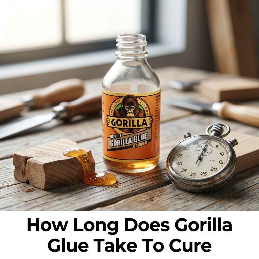 How Long Does Gorilla Glue Take To Cure