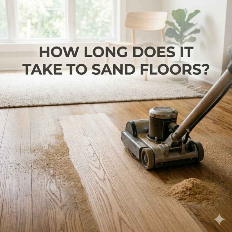 How Long Does It Take to Sand Floors?