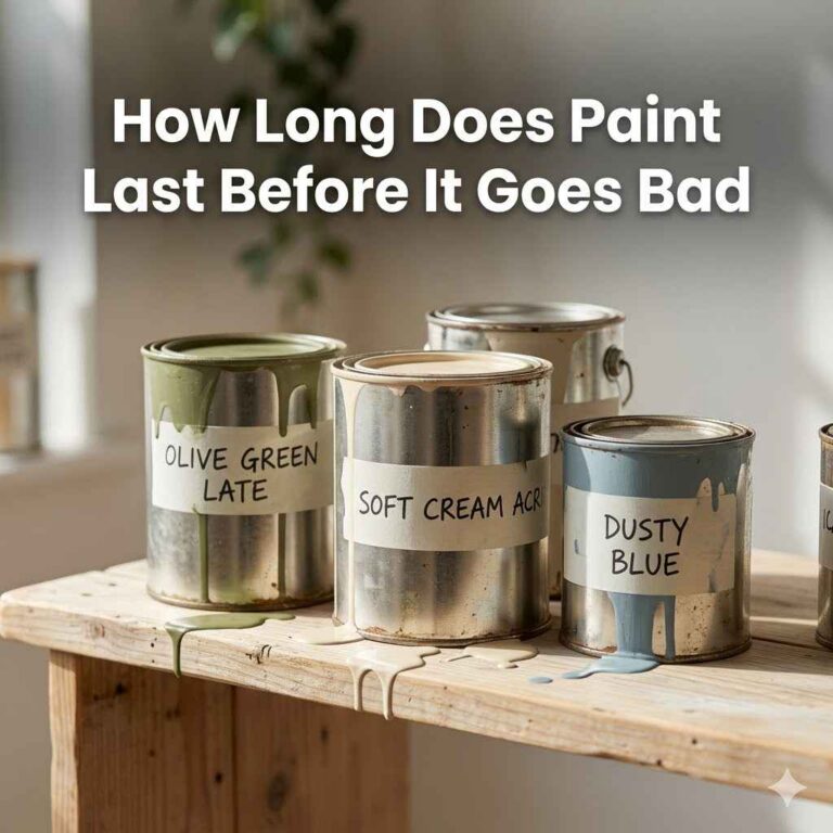 How Long Does Paint Last Before It Goes Bad