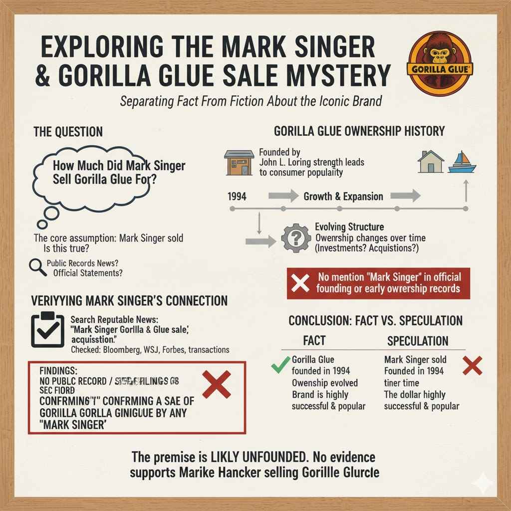Exploring the Mark Singer Gorilla Glue Sale
