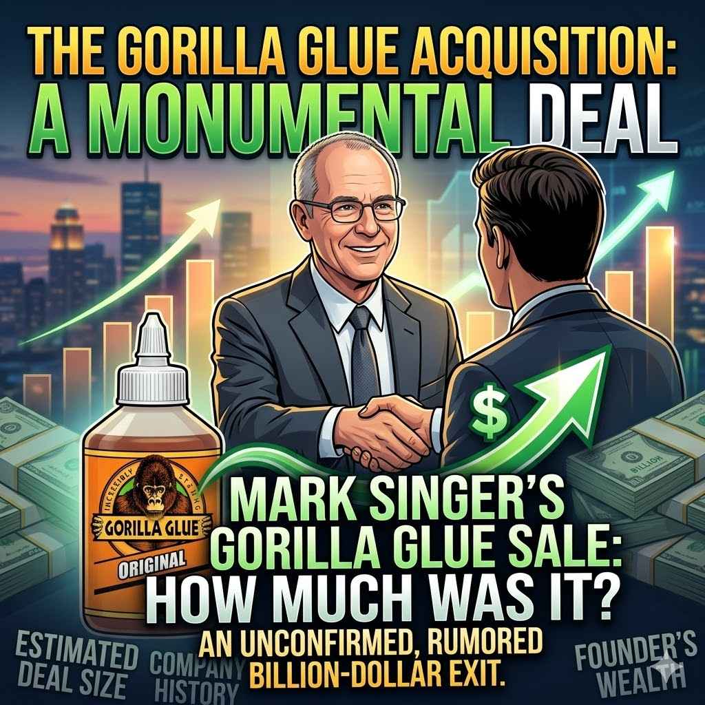 How Much Did Mark Singer Sell Gorilla Glue For