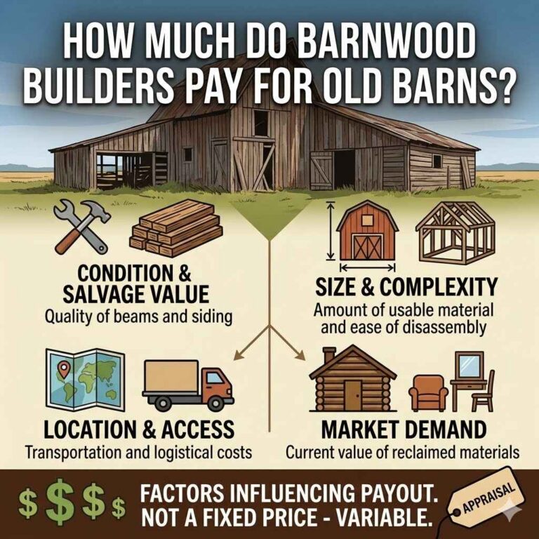 How Much Do Barnwood Builders Pay for Old Barns
