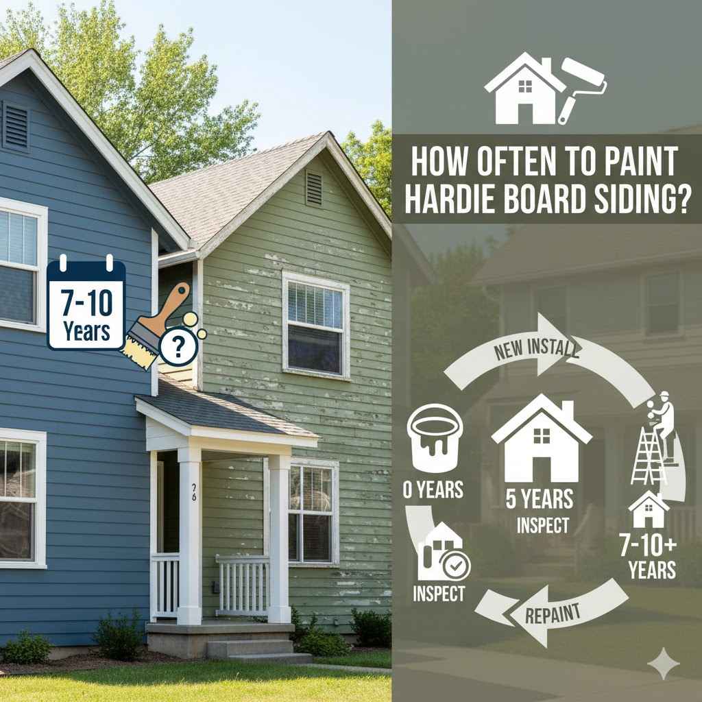 How Often To Paint Hardie Board Siding