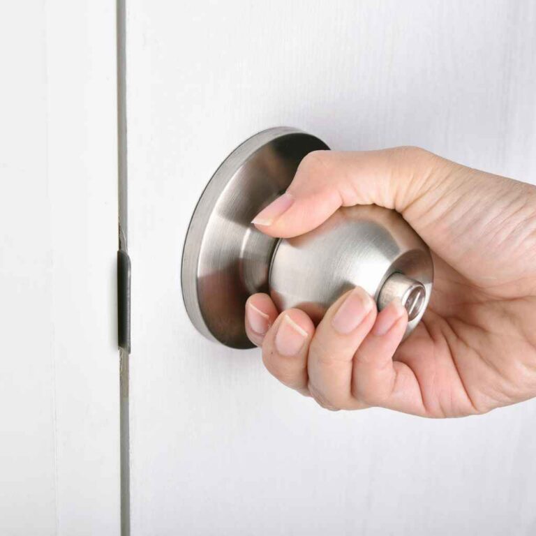 How to Fix a Loose Door Knob Without Visible Screws