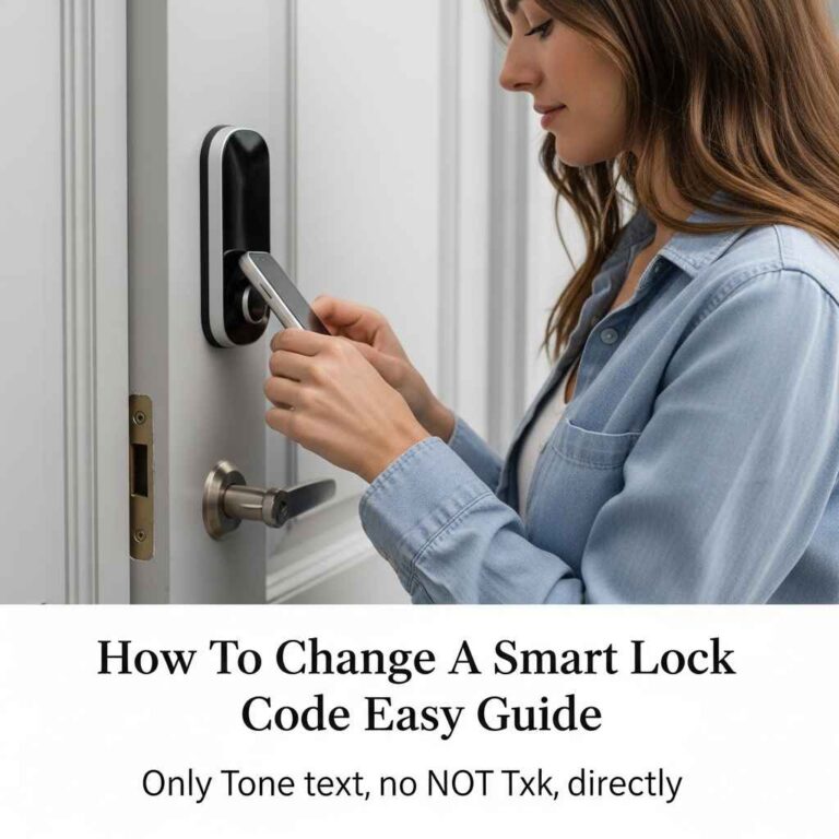 How To Change A Smart Lock Code Easy Guide