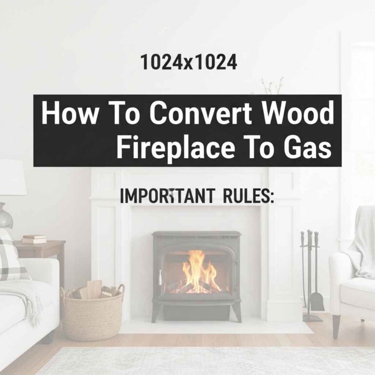 How To Convert Wood Fireplace To Gas
