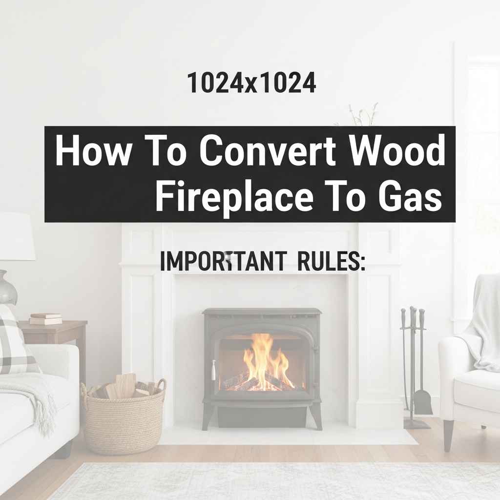 How To Convert Wood Fireplace To Gas