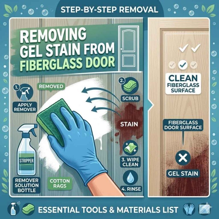 How To Remove Gel Stain From a Fiberglass Door