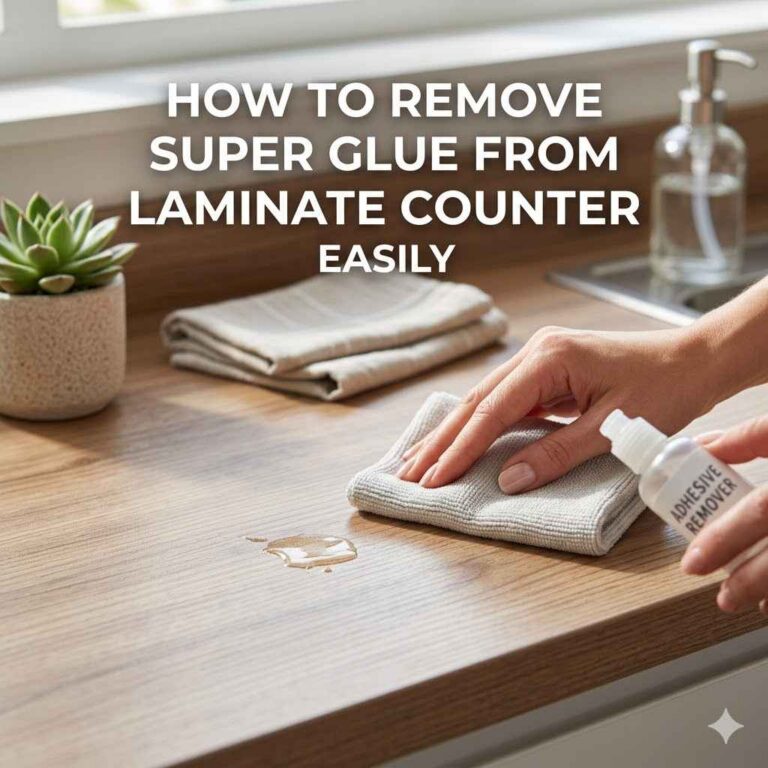 How To Remove Super Glue From Laminate Counter Easily