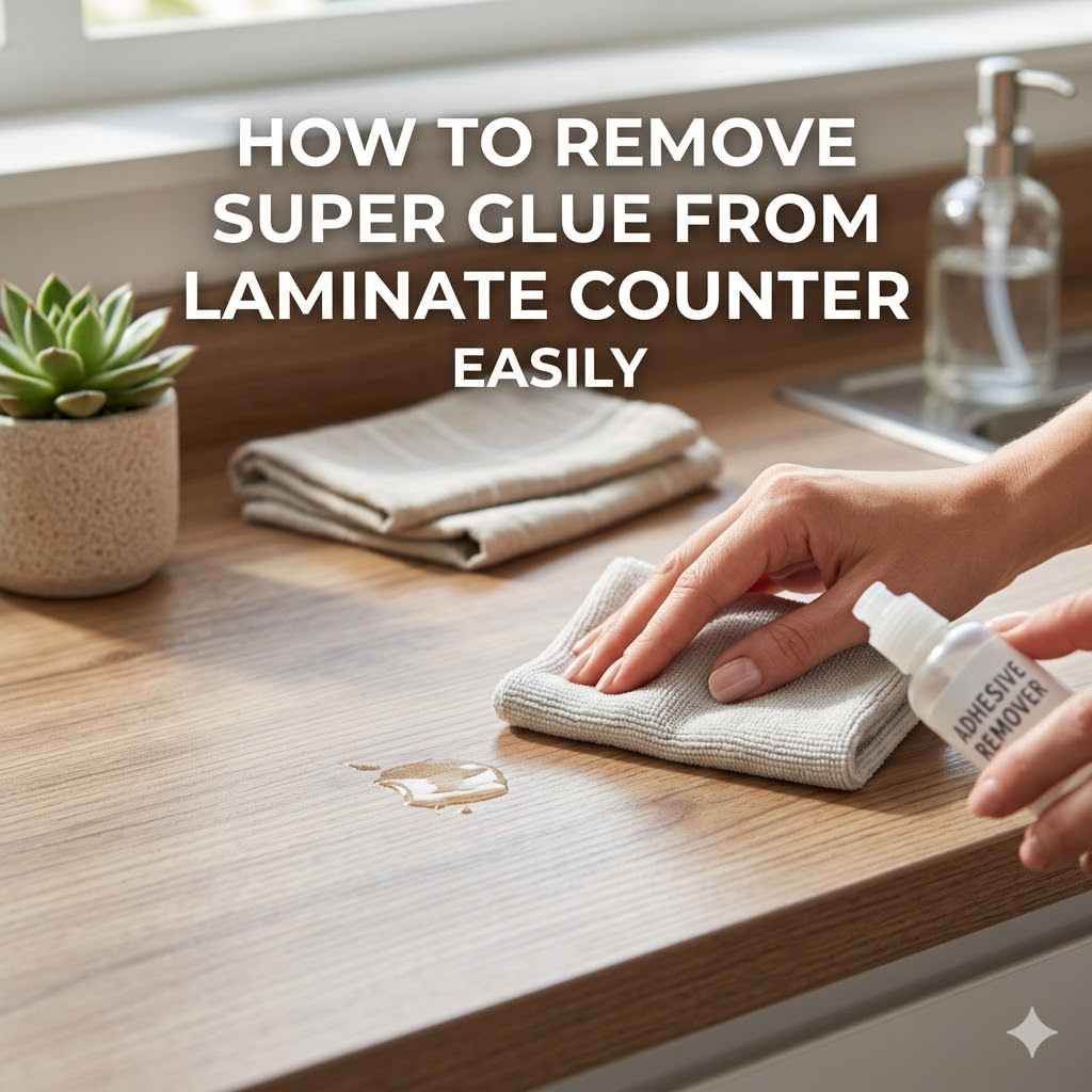How To Remove Super Glue From Laminate Counter Easily