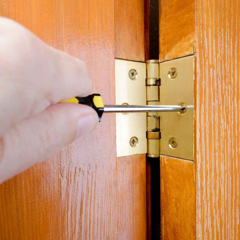 How to Adjust Spring-Loaded Door Hinges Easily