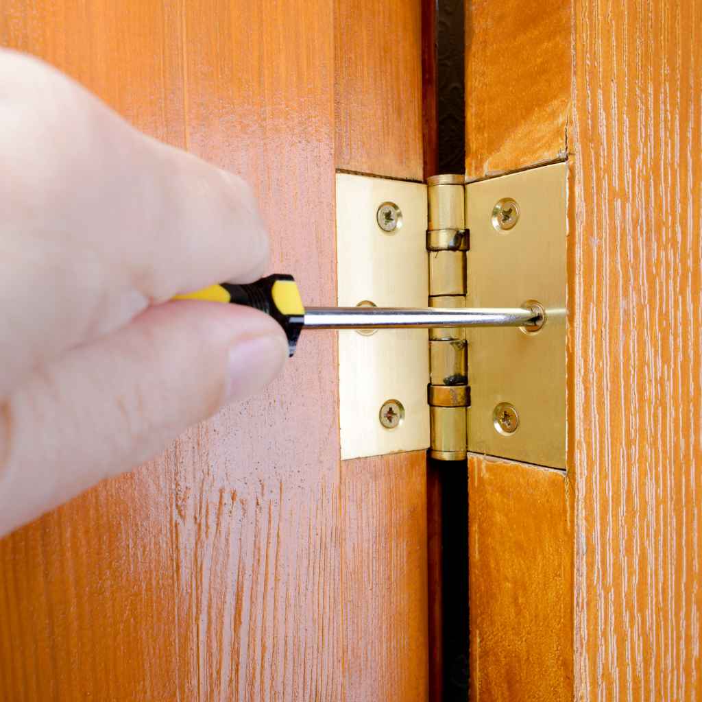 How to Adjust Spring-Loaded Door Hinges Easily
