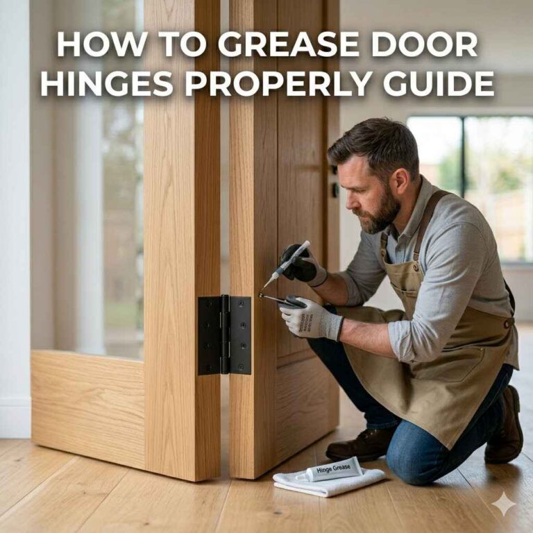 How to Grease Door Hinges Properly Guide