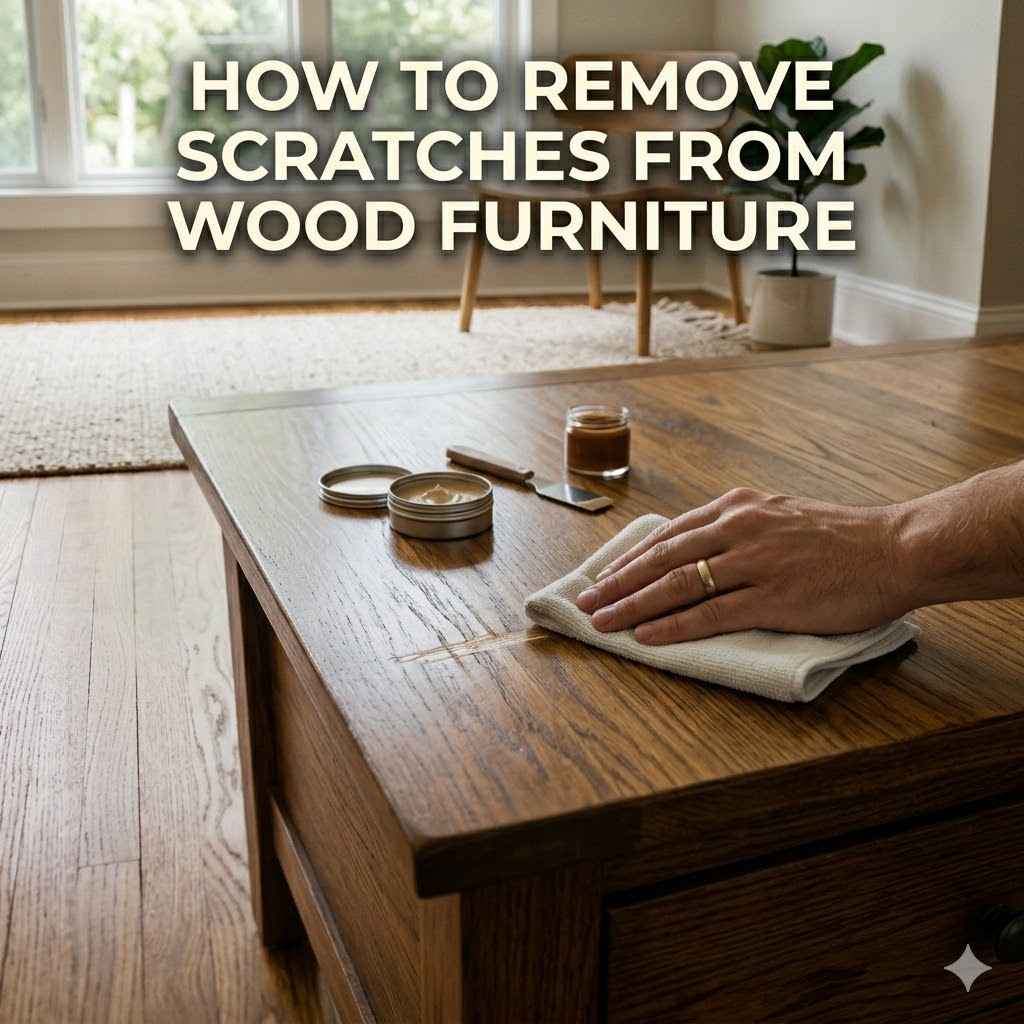 How to Remove Scratches from Wood Furniture