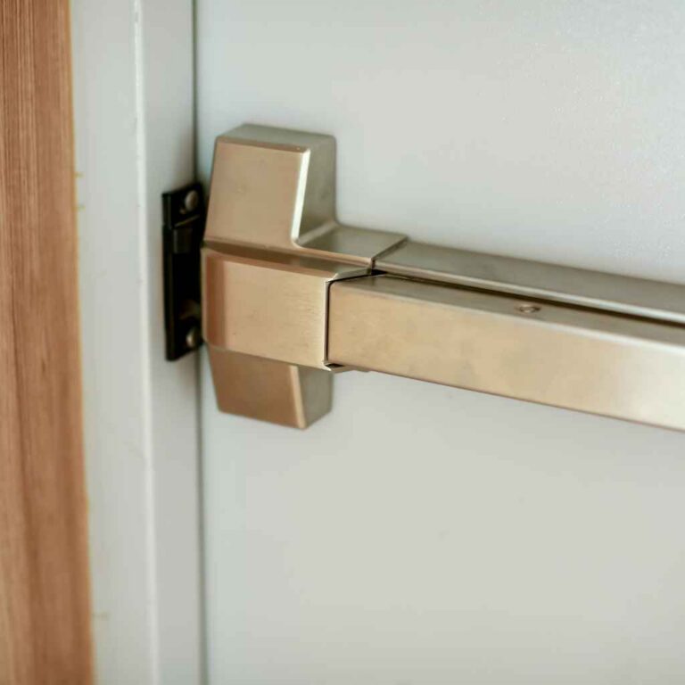 How To Lock A Push Bar Door The Right Way