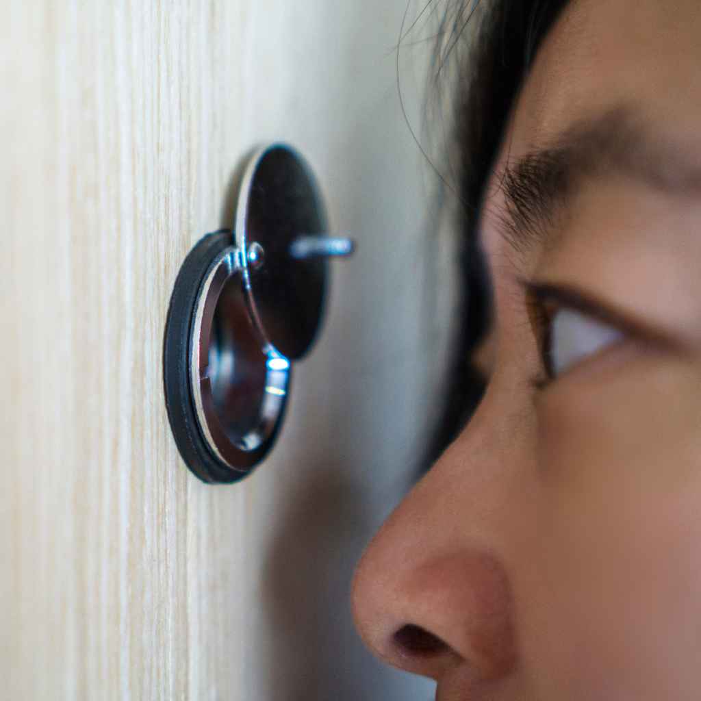 How to Remove a Peephole From a Door