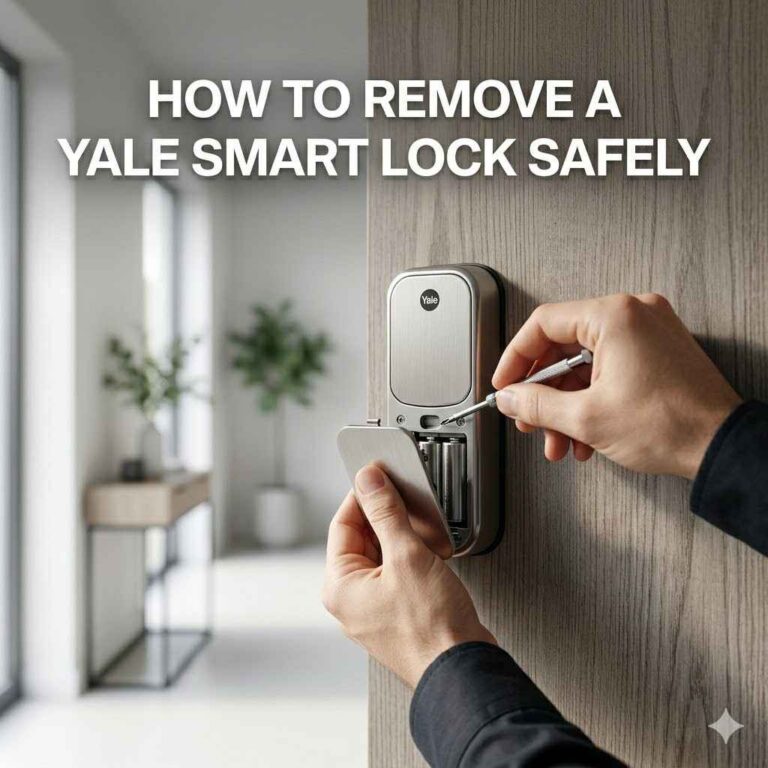 How to Remove a Yale Smart Lock Safely
