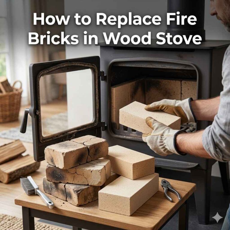 How to Replace Fire Bricks in Wood Stove