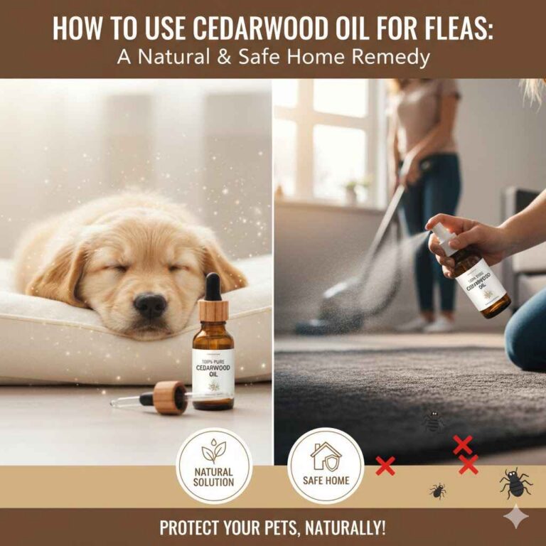 How to Use Cedarwood Oil for Fleas
