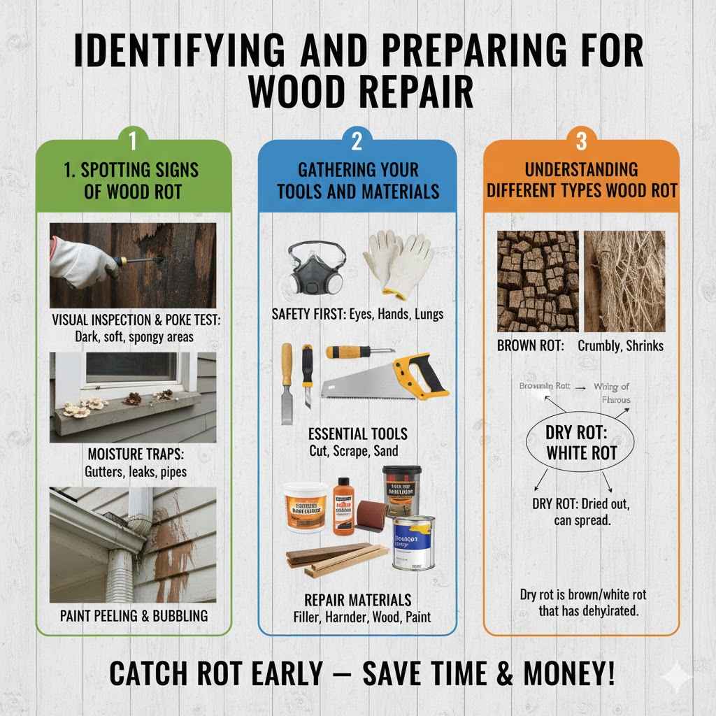 Identifying and Preparing For Wood Repair