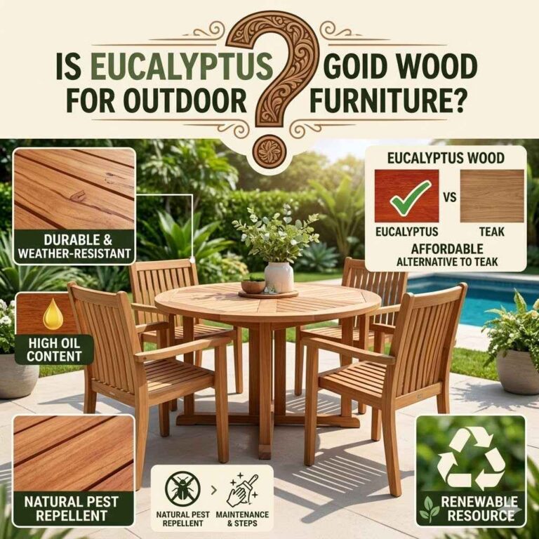 Is Eucalyptus Good Wood for Outdoor Furniture